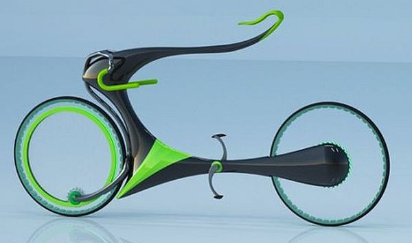 飞行自行车概念使用磁悬浮来挑战重力