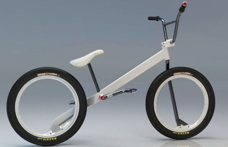Lubbless BMX概念自行车